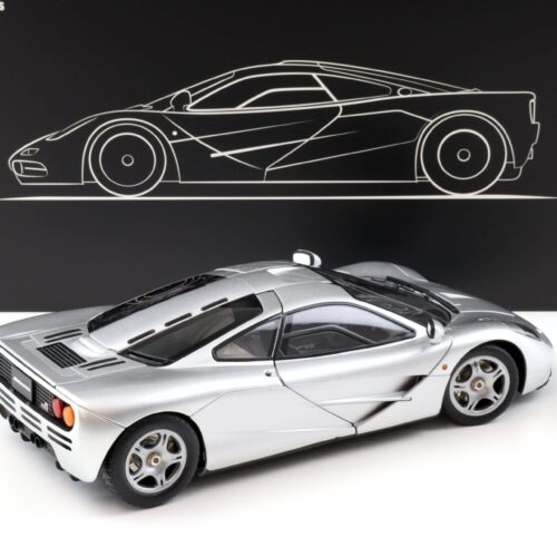 1:18 LCD Models McLaren F1 Road Car silver metallic 1995 LCD18014-SI