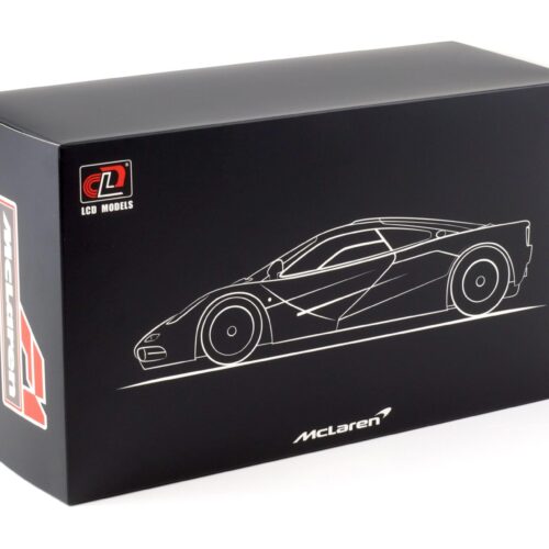 1:18 LCD Models McLaren F1 Road Car silver metallic 1995 LCD18014-SI