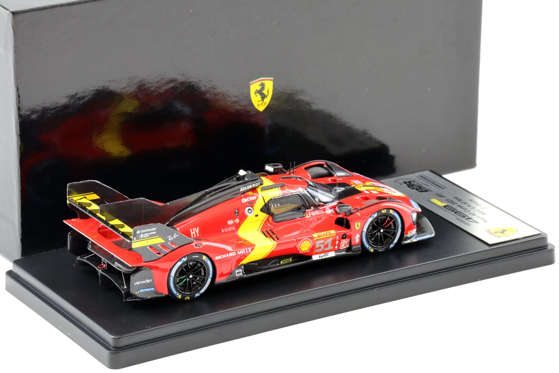 1:43 BBR Competition Ferrari 499P Team AF Corse 2023 #51 WEC 6 hrs of Spa