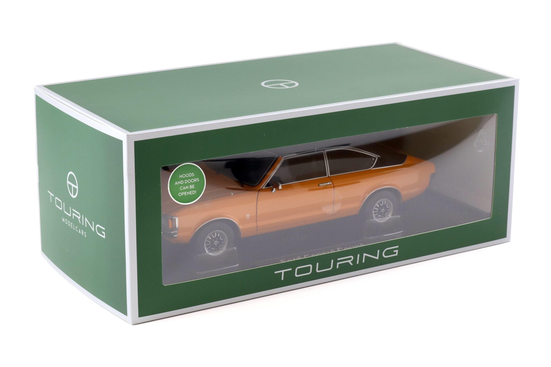 1:18 Touring Modelcars Ford Granada Consul Coupe 2. Series Signal orange 1975