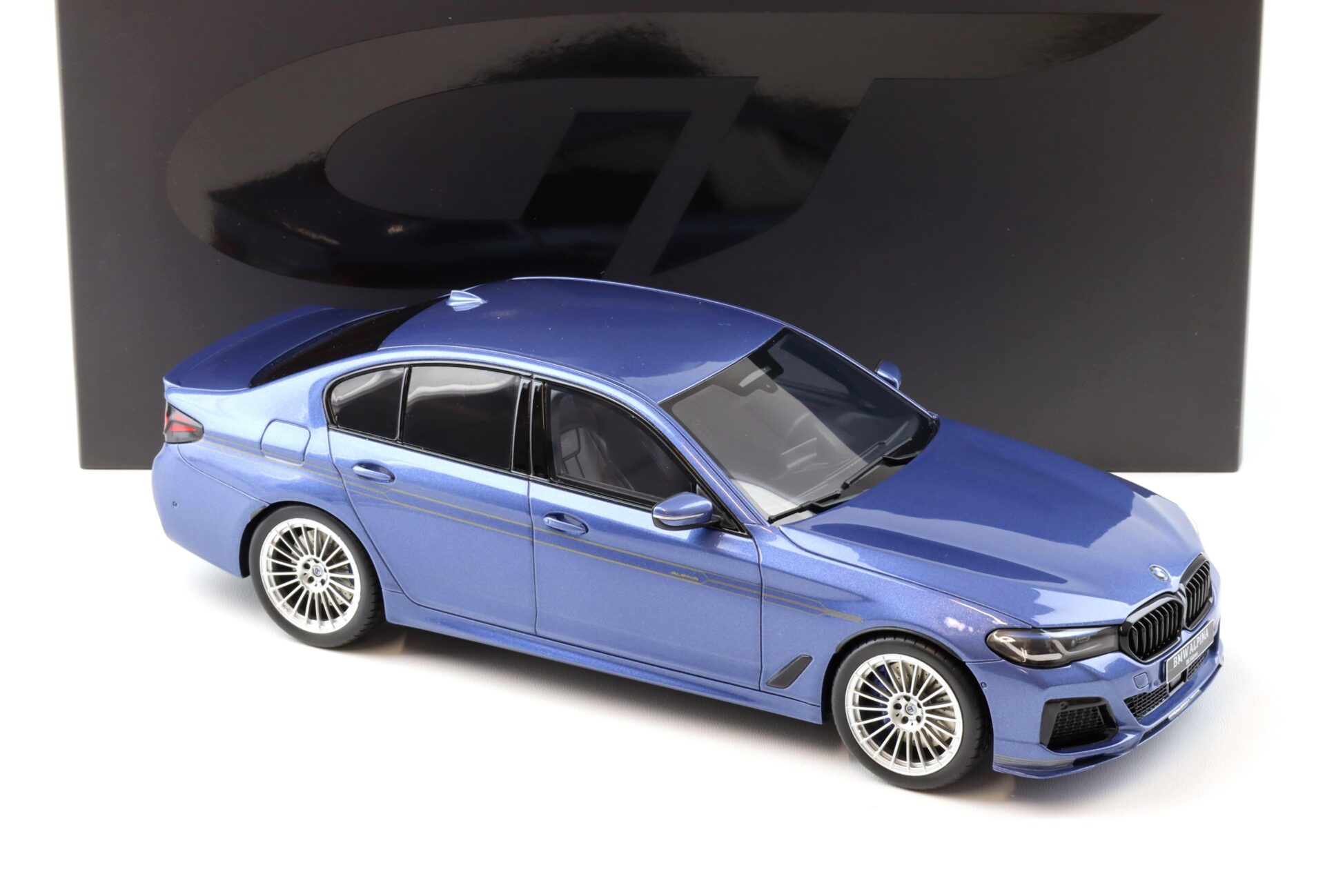 1:18 GT Spirit GT487 BMW 5 Series G30 Alpina B5 Saloon Alpina blue metallic 2023