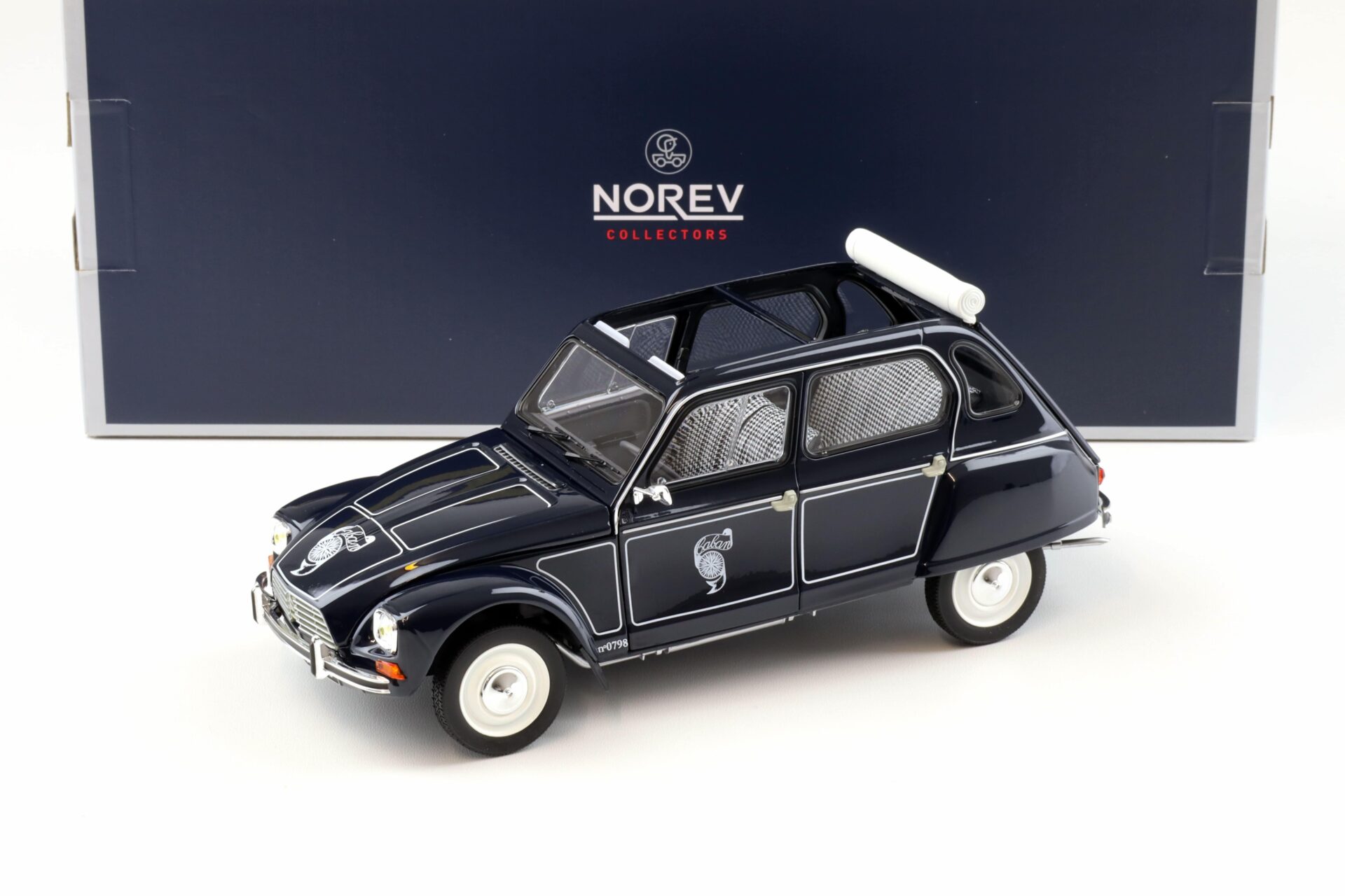 1:18 Norev Citroen Dyane 6 Caban 1977 black 181622