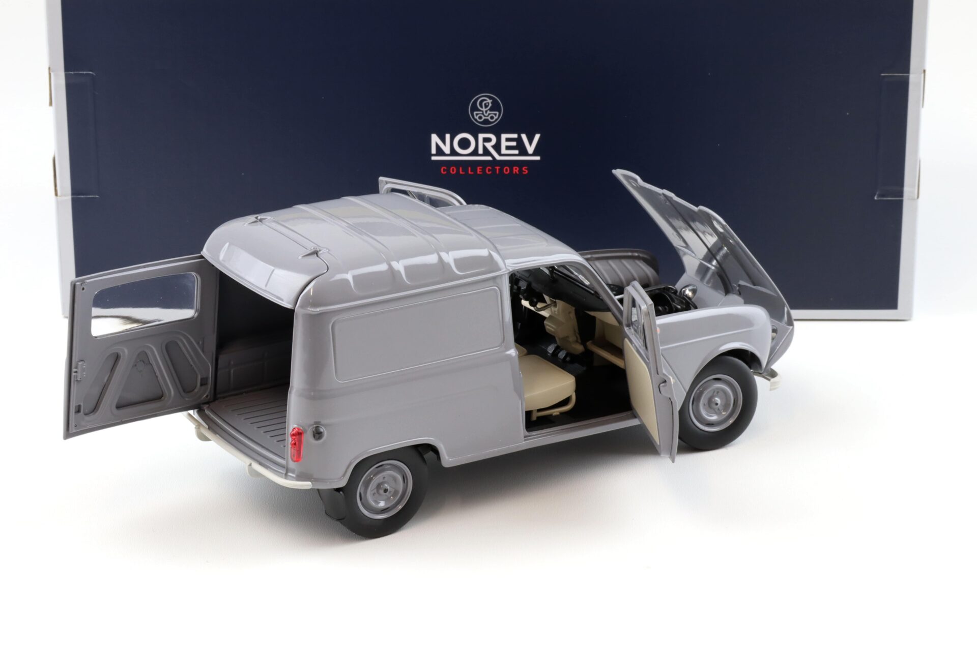 1:18 Norev Renault 4 Fourgonnette 1965 grey 185190