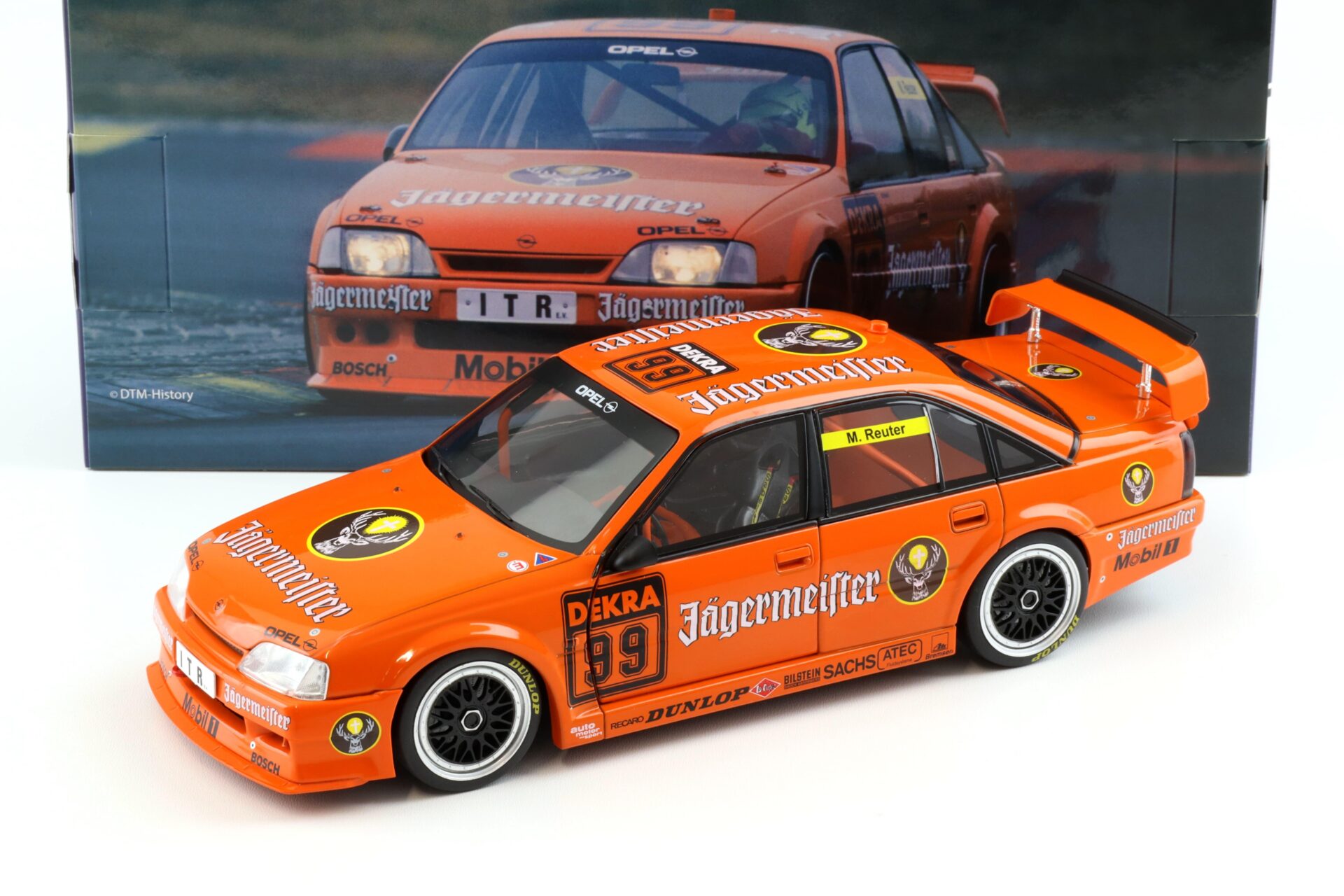 1:18 WERK83 Opel Omega EVO 500 DTM 1991 Jägermeister #99 Manuel Reuter
