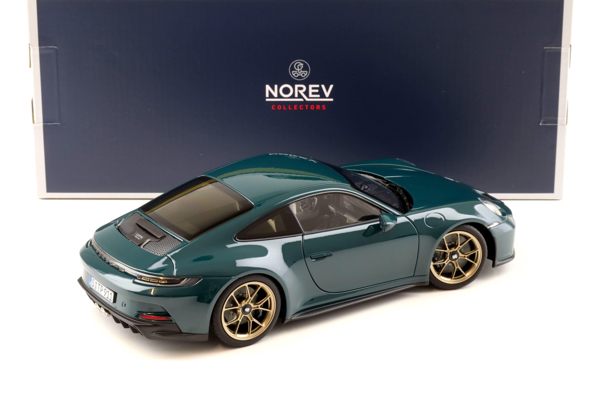 1:18 Norev Porsche 911 (992) GT3 Touring 2021 PTS Fjord green - Limited 504 pcs.