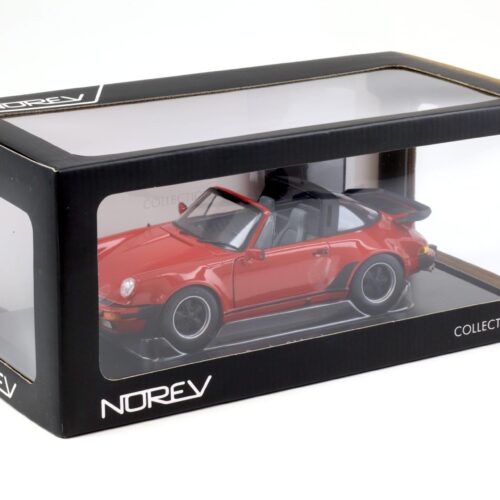 1:18 Norev Porsche 911 Turbo 3.3 Targa 1987 red 187546