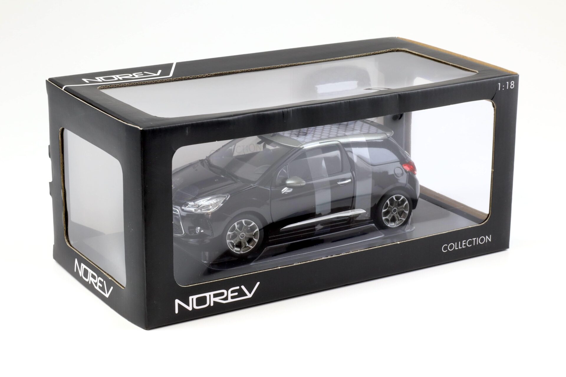 1:18 Norev Citroen DS3 Cabriolet 2013 black 181545