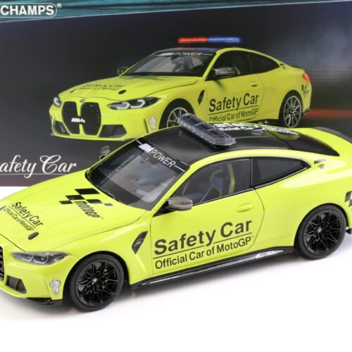 1:18 Minichamps BMW M4 (G82) Coupe 2020 Sao Paulo yellow Safety Car MotoGP