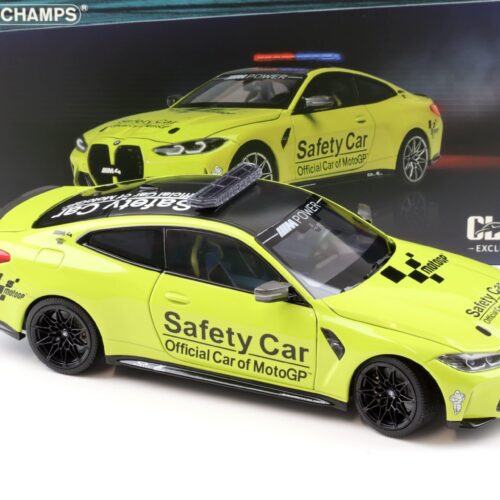 1:18 Minichamps BMW M4 (G82) Coupe 2020 Sao Paulo yellow Safety Car MotoGP