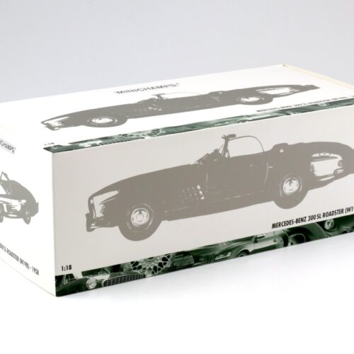 1:18 Minichamps Mercedes 300SL Roadster (W198) metallic blue with Hardtop 1958