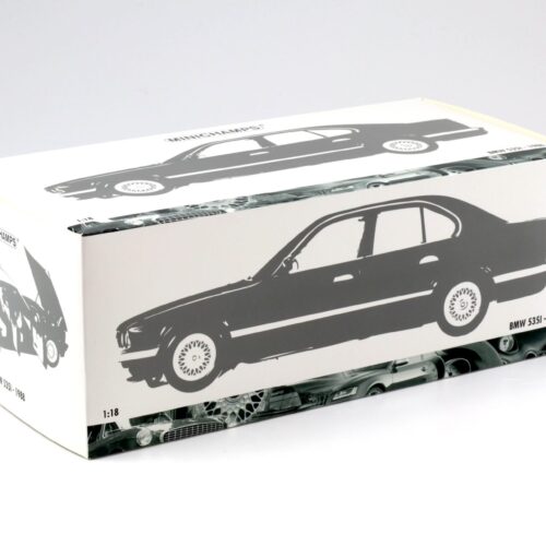 1:18 Minichamps BMW 535i E34 Limousine 1988 dark blue metallic