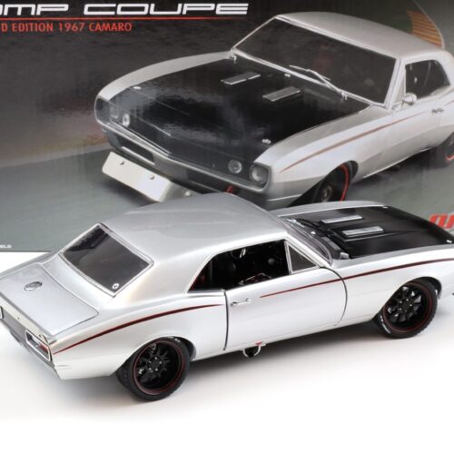 1:18 GMP 1967 Chevrolet Camaro Street Fighter Comp Coupe silver/ black