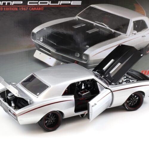 1:18 GMP 1967 Chevrolet Camaro Street Fighter Comp Coupe silver/ black