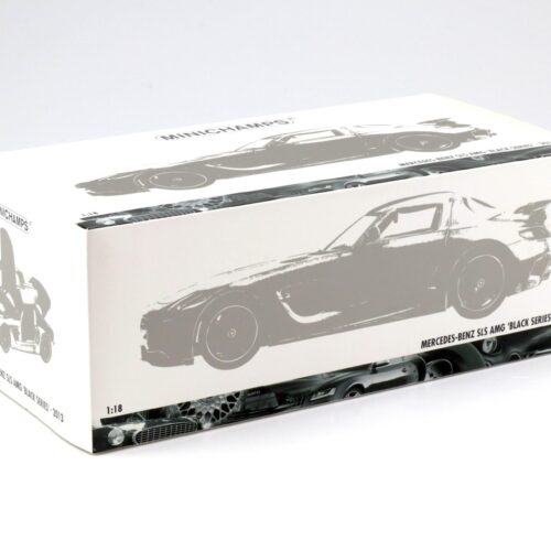 1:18 Minichamps Mercedes SLS AMG Black Series 2013 Daytona blue metallic