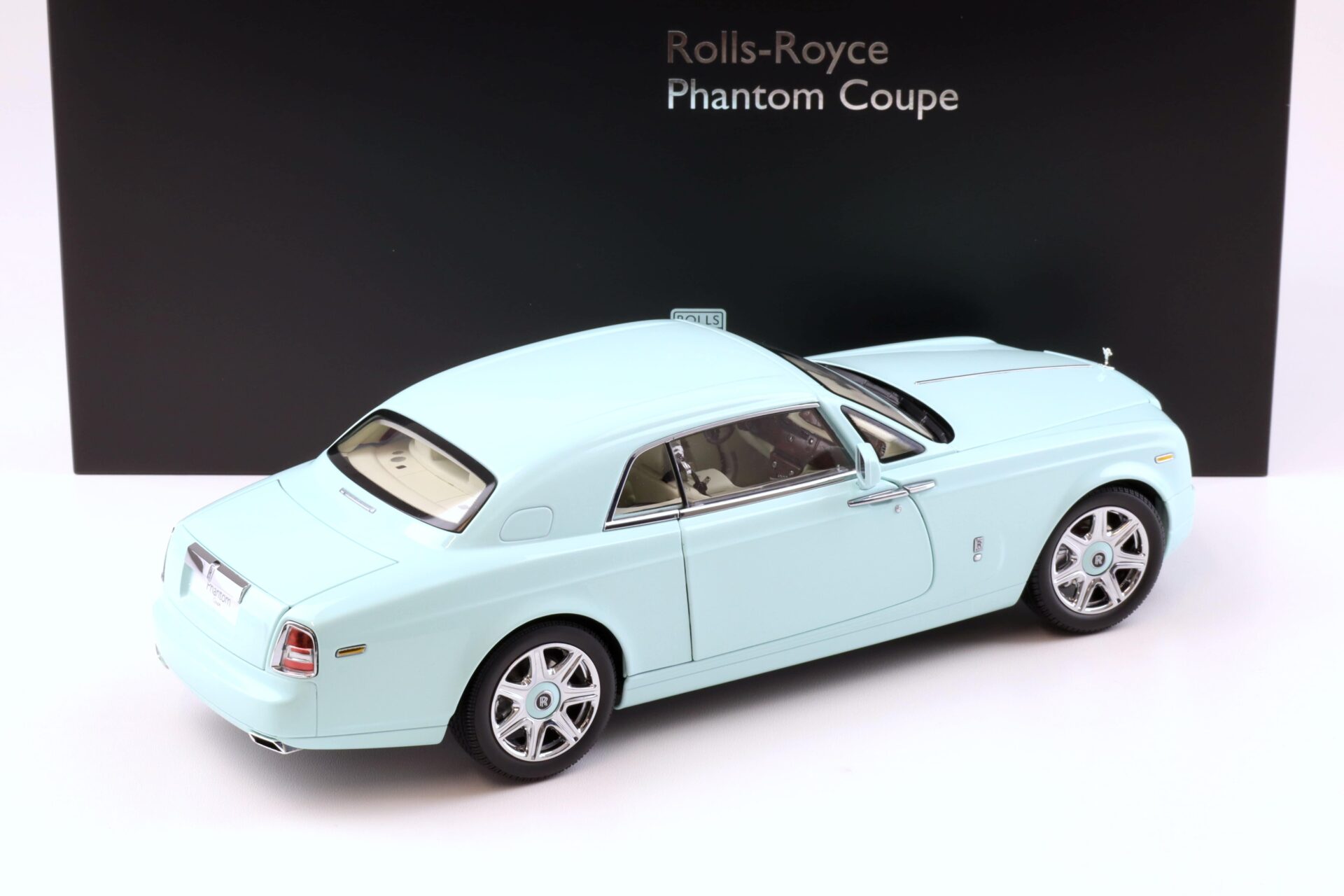 1:18 Kyosho Rolls Royce Phantom Coupe Turquoise blue KS08862TBL