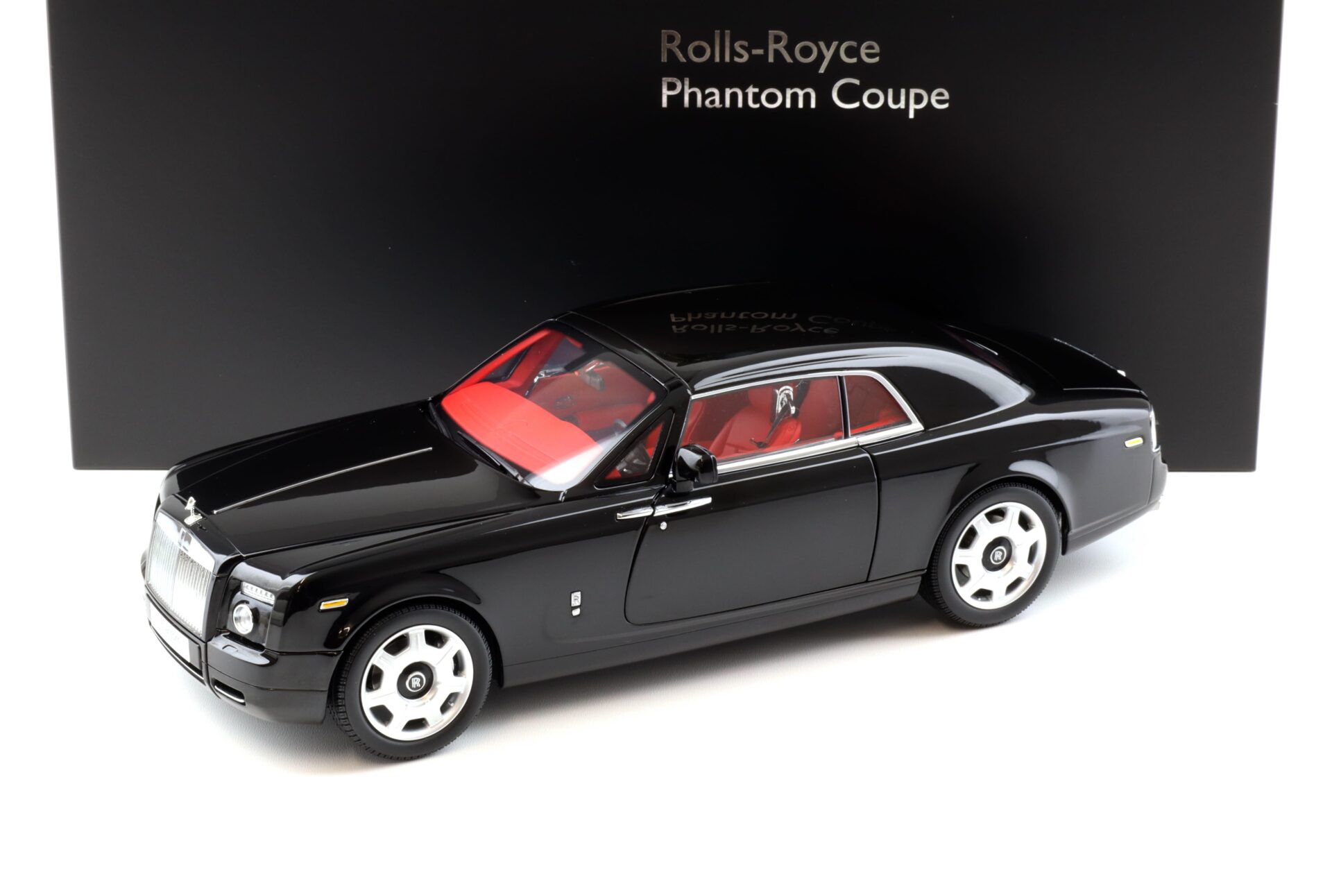 1:18 Kyosho Rolls Royce Phantom Coupe Diamond black KS08862DBK