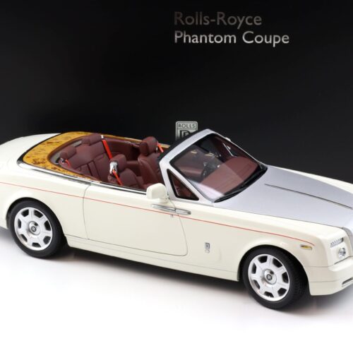 1:18 Kyosho Rolls Royce Phantom Drophead Coupe English white KS08871EW2