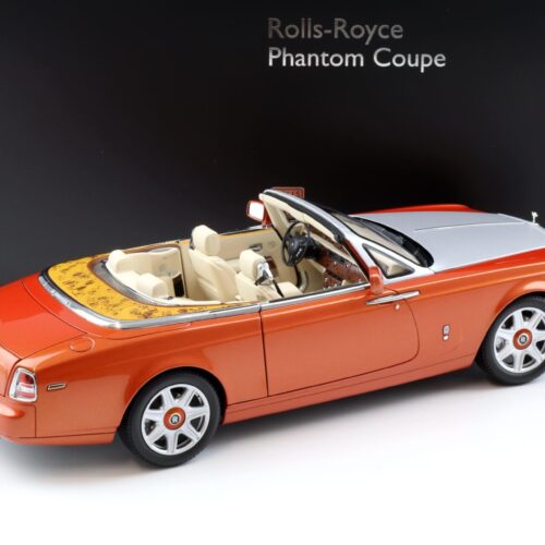 1:18 Kyosho Rolls Royce Phantom Drophead Coupe orange metallic KS08871P