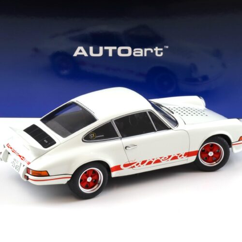 1:18 AUTOart Porsche 911 Carrera RS 2.7 The Circuit of Wolf Grand Prix white 78026