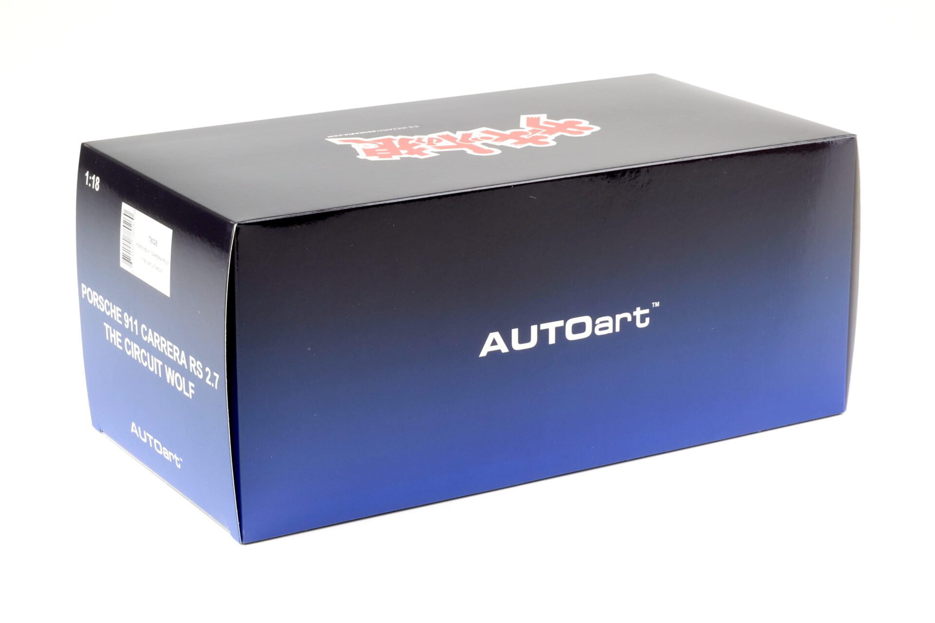 1:18 AUTOart Porsche 911 Carrera RS 2.7 The Circuit of Wolf Grand Prix white 78026