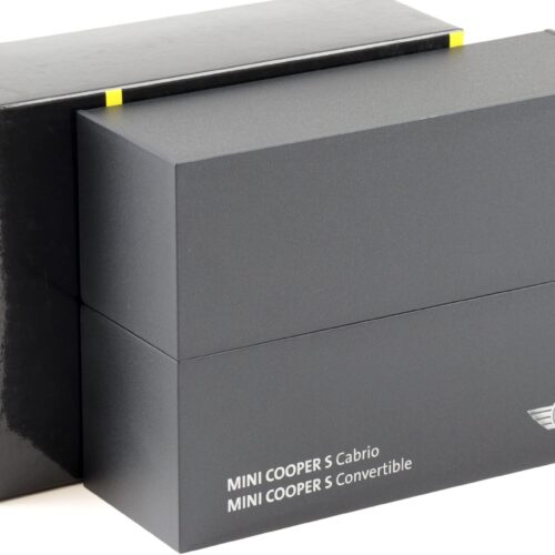 1:43 Minichamps Mini Cooper S R57 Convertible Interchange yellow DEALER VERSION