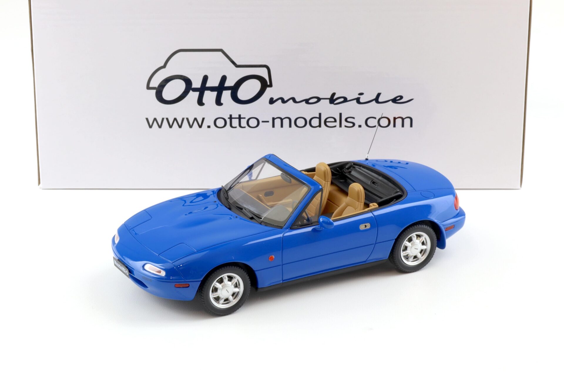1:18 OTTO mobile OT934 Mazda MX-5 NA Roadster Mariner blue 1990