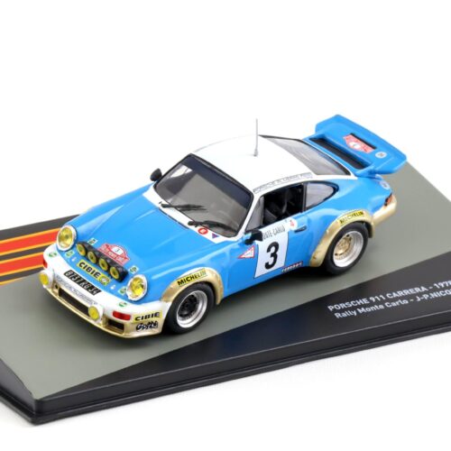 1:43 Altaya Porsche 911 Carrera 1978 Rally Monte Carlo #3 Nicolas/ Laverne