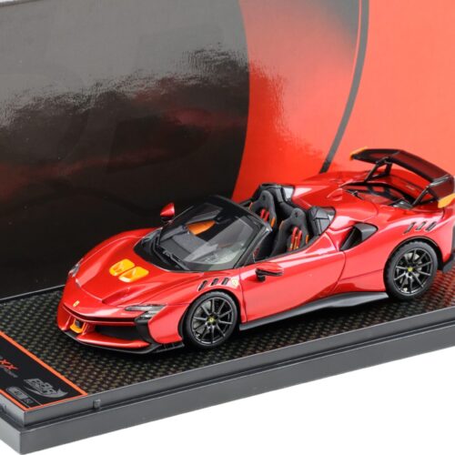 1:43 BBR Ferrari SF90 XX Spider Rosso Fuoco red/ carbon rims - Limited 50 pcs.