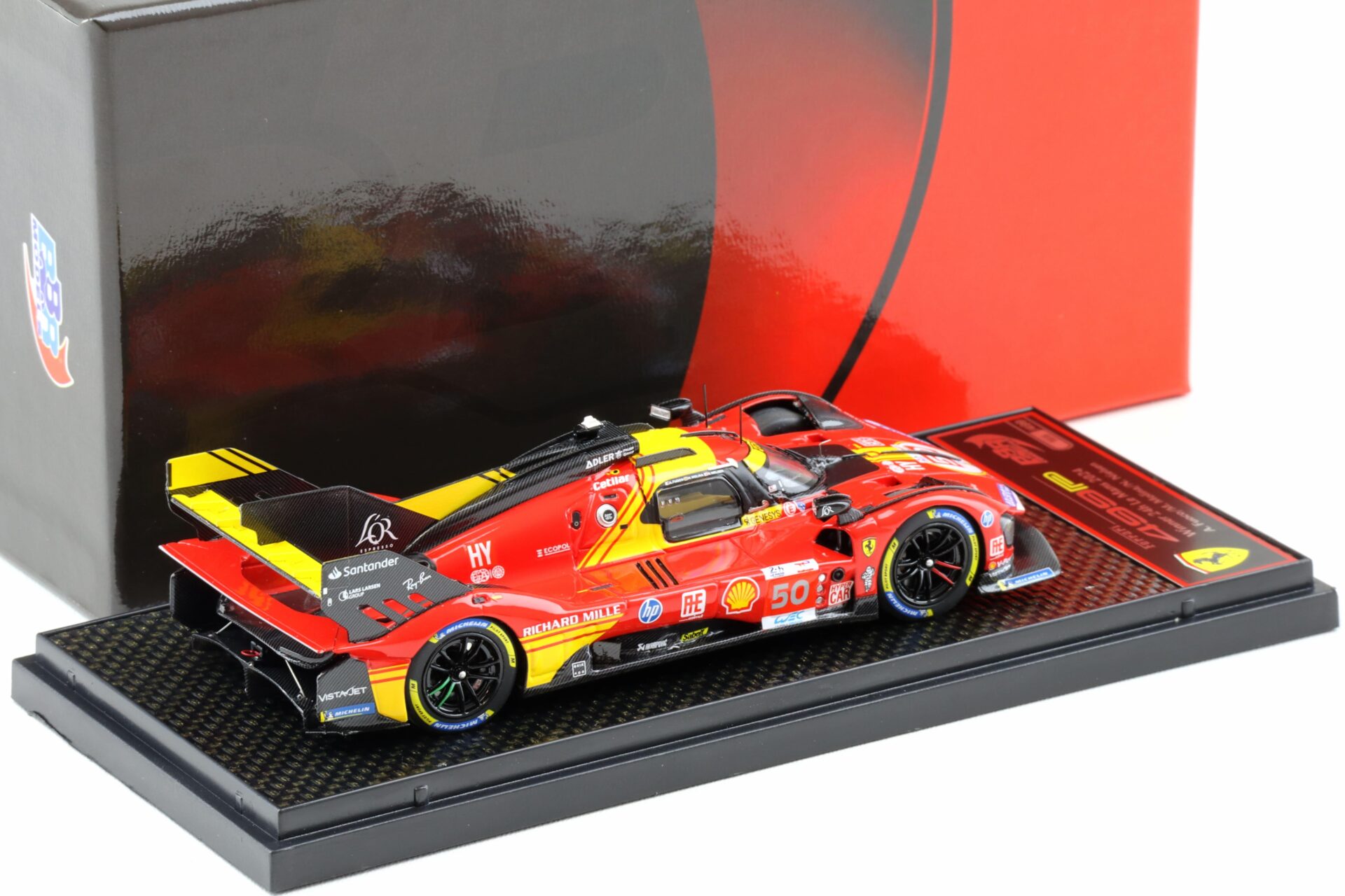 1:43 BBR Ferrari 499P #50 Winner 24h Le Mans 2024 Fuoco/Nielsen/Molina - Limited 499 pcs.