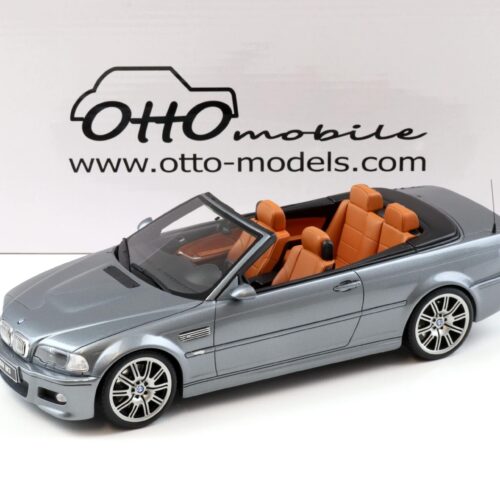 1:18 OTTO mobile OT1006 BMW M3 (E46) Convertible 2004 grey metallic