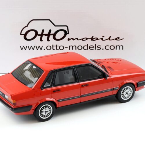 1:18 OTTO mobile OT339 Audi 80 (B2) Quattro Limousine 1983 red