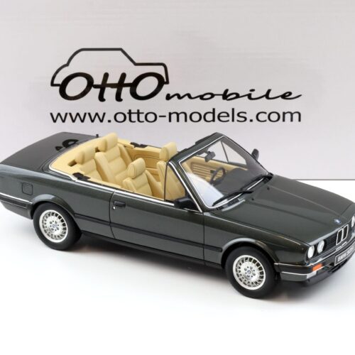 1:18 OTTO mobile OT572 BMW 325i E30 Convertible 1988 green metallic