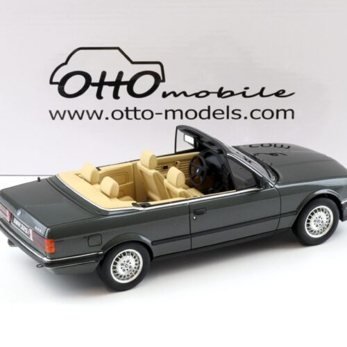 1:18 OTTO mobile OT572 BMW 325i E30 Convertible 1988 green metallic