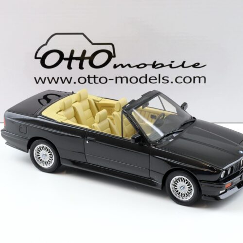 1:18 OTTO mobile OT1012 BMW M3 (E30) Convertible 1989 black