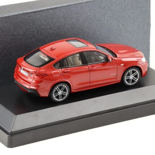 1:43 Herpa BMW X4 (F26) melbourne red DEALER VERSION
