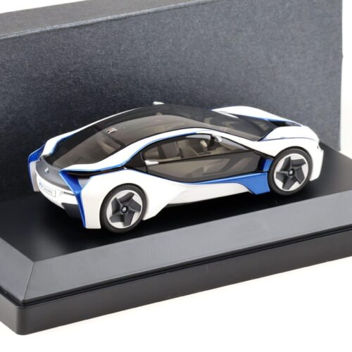 1:43 Paragon BMW Vision Efficient Dynamics white/ blue DEALER VERSION - Image 2