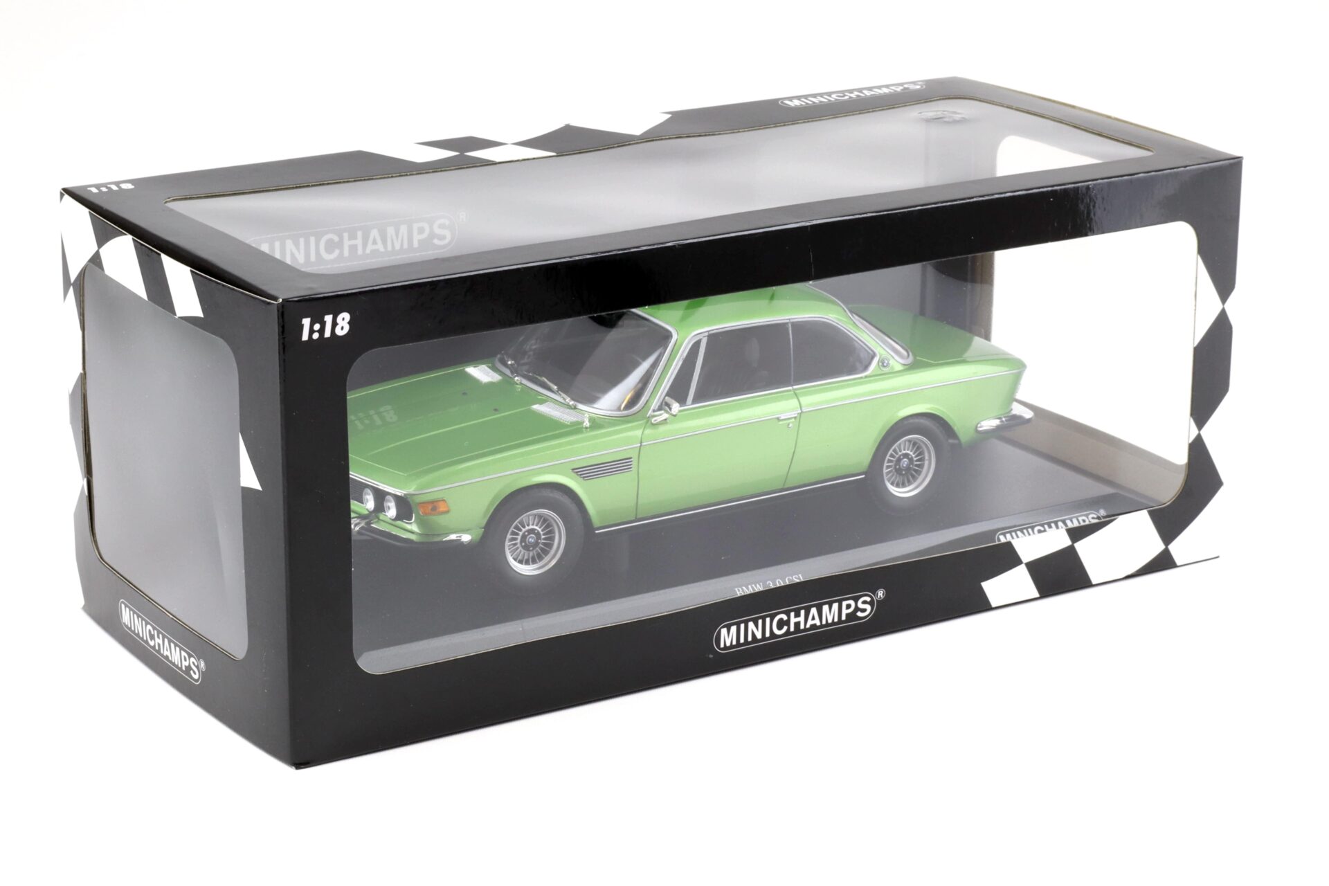 1:18 Minichamps BMW 3.0 CSL Coupe 1971 (E9) green metallic