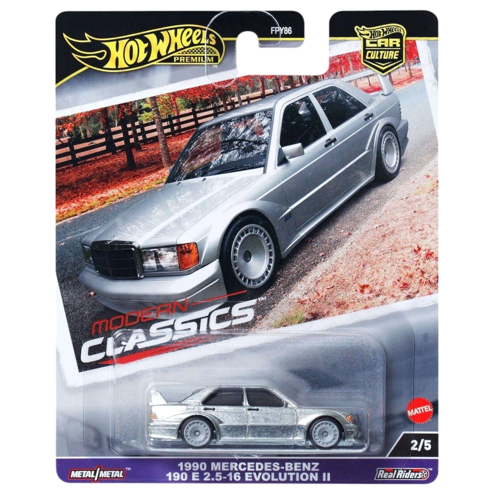 ID 98681 orig.jpg 1:64 Hot Wheels Premium 2024 Modern Classics HRV98 Mercedes 190E 2.5-16 EVO 2 silver