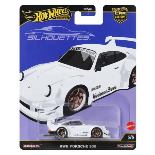 1:64 Hot Wheels Premium Silhouettes 2025 JBK58 RWB Porsche 911 930 white