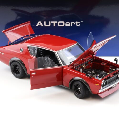 1:18 AUTOart Nissan Skyline 2000 GT-R (KPGC110) Tuned Version red 77467