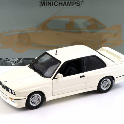 1:18 Minichamps BMW M3 E30 Street Coupe 1987 white