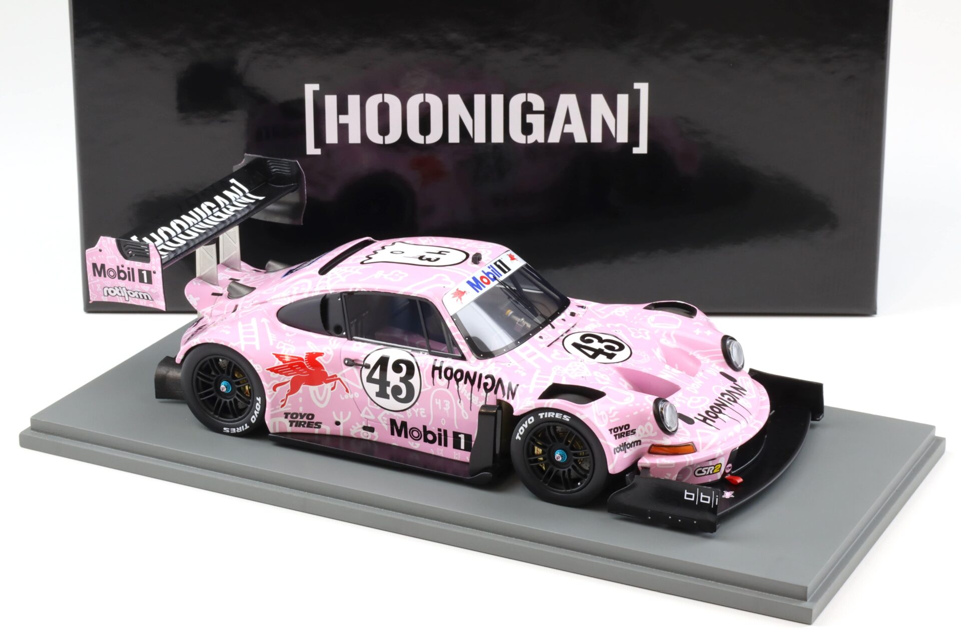 1:18 Spark Porsche 911 HOONIPIGASUS Pikes Peak 2022 Ken Block #43