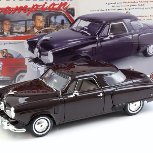 1:18 ACME 1951 Studebaker Champion black cherry A1809201