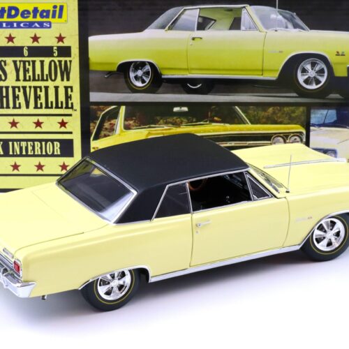 1:18 Exact Detail Chevrolet Chevelle Z16 Malibu SS 396 Turbo Jet Crocus yellow WCC506