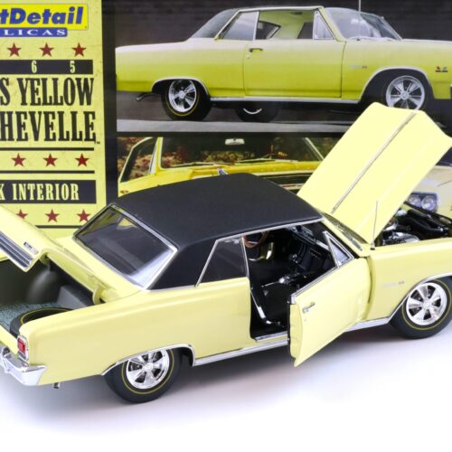 1:18 Exact Detail Chevrolet Chevelle Z16 Malibu SS 396 Turbo Jet Crocus yellow WCC506