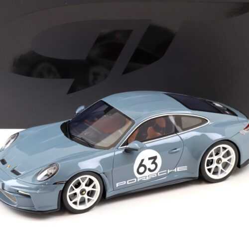 1:18 GT Spirit GT491 Porsche 911 992 S/T Coupe Heritage Package Shore blue 2024