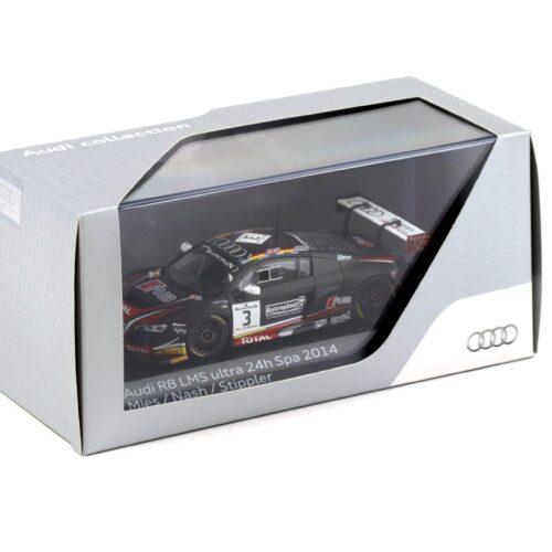 1:43 Spark Audi R8 LMS Ultra 24h SPA 2014 #3 Mies/Nash/Stippler DEALER VERSION