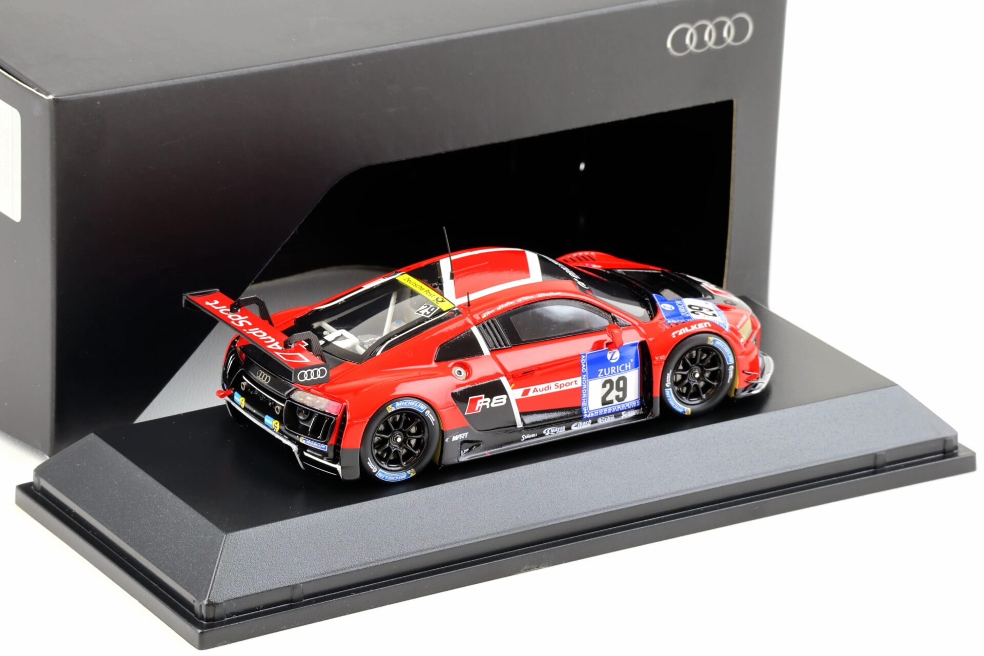1:43 Spark Audi R8 LMS 24h Nürburgring 2015 #29 Joens/ Kaffer DEALER VERSION