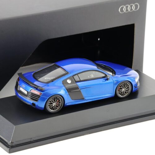 1:43 Spark Audi R8 LMX 2014 Ara blue DEALER VERSION