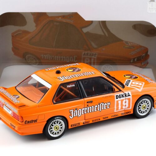 1:18 Solido BMW M3 E30 DTM 1992 Hahne #19 Jägermeister